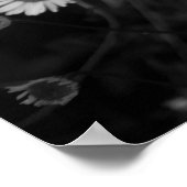 Erigeronデイジーポスター ポスター (角)