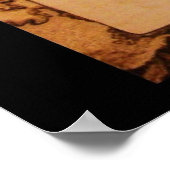 Erik BrushによるLeopardの飲用 ポスター (角)