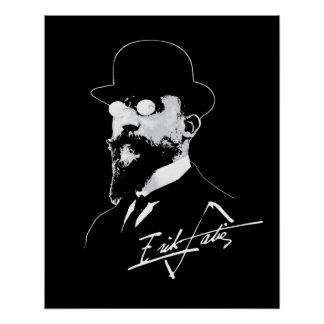 Erik Satie ポスター