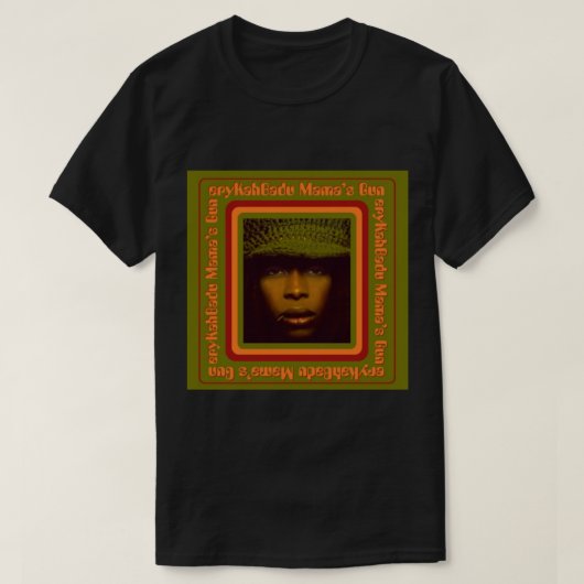 Erikah Badu – ママガンクラシックTシャツ Tシャツ (デザイン正面)