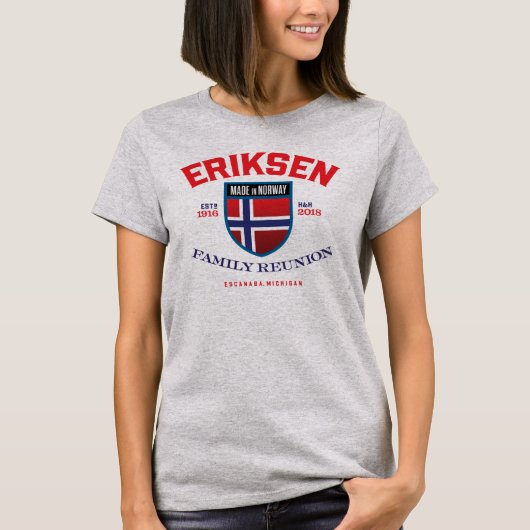 Eriksen (SEN)の懇親会-ウィリアムソン Tシャツ (正面)
