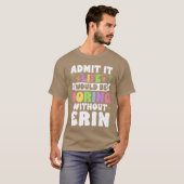 Erin オリジナル 名前 面白い 表現 名前 ファミリー tシャツ (正面フル)