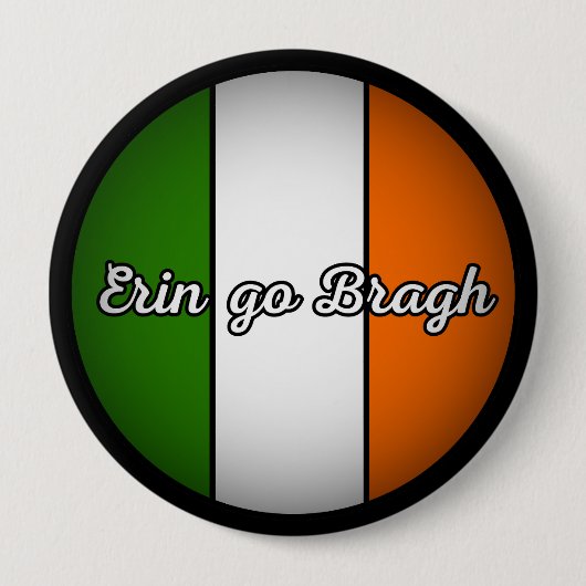 Erin Go Bragh - アイルランドよ永遠に 缶バッジ (正面)