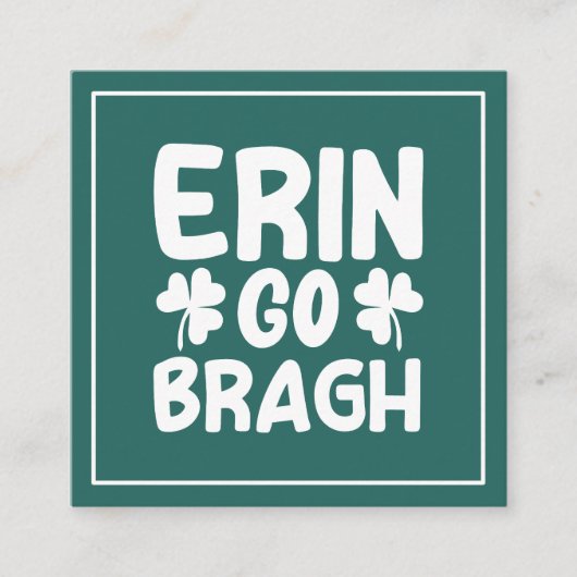 Erin Go Bragh-60850 エンクロージャーカード (正面)