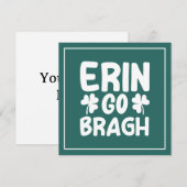Erin Go Bragh-60850 招待状 (正面/裏面)