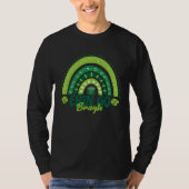 Erin Go Bragh St Patrick s Day Rainbow Ireland For Tシャツ (正面)