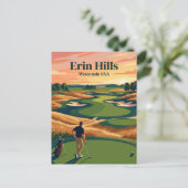Erin Hills USA ポストカード (スタンド正面)