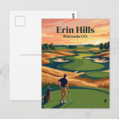 Erin Hills USA ポストカード (正面/裏面)