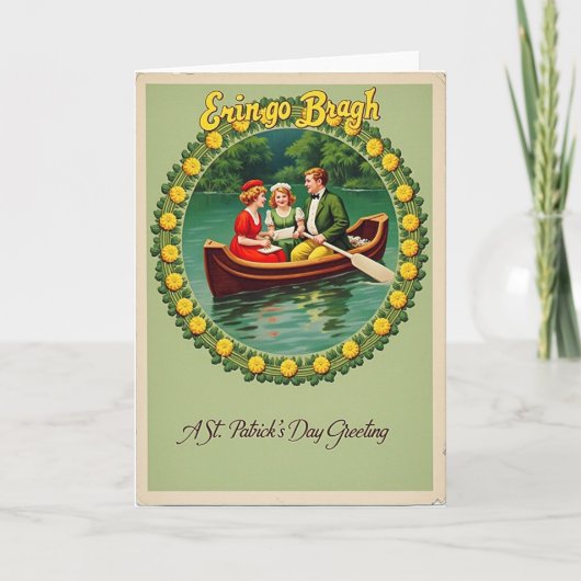 Eringo Bragh St Patricks Day Card カード (正面)