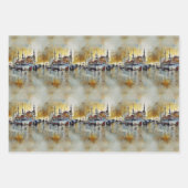 Erinnerungen an Istanbul Geschenkpapier Set ラッピングペーパーシート (正面)
