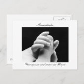 Erinninnungspostkarte Sternenkinder ポストカード (正面/裏面)