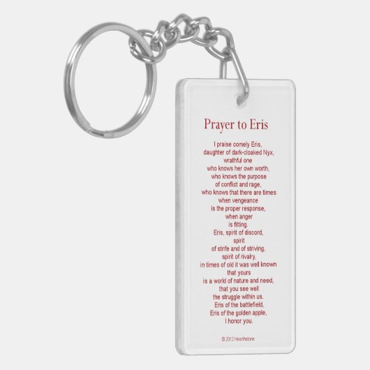 Eris (Discordia) Keychain キーホルダー (正面左)