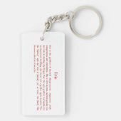 Eris (Discordia) Keychain キーホルダー (裏面)