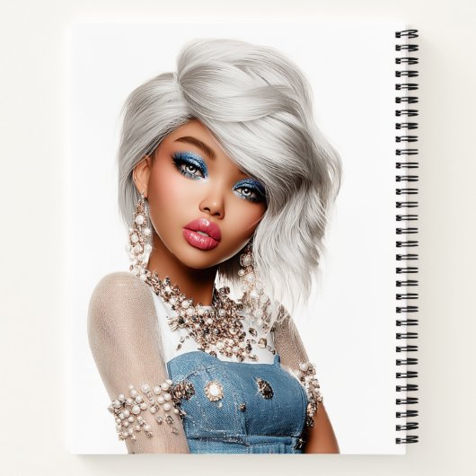 Eris Monei Editorial Portrait – Personalized ノートブック (裏面)