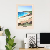 Eriskay Scotland Travel Poster ポスター (ホームオフィス)