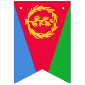 Eritrea flag bunting banner バンティングフラッグ (第2の旗)