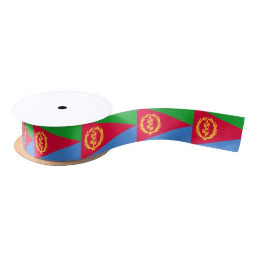 Eritrea flag Ribbon サテンリボン (リール)