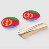 Eritrea flag Set of Fans ハンドファン (組立なし)