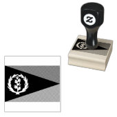 Eritrea flag Wood Art Stamp ラバースタンプ (押印)