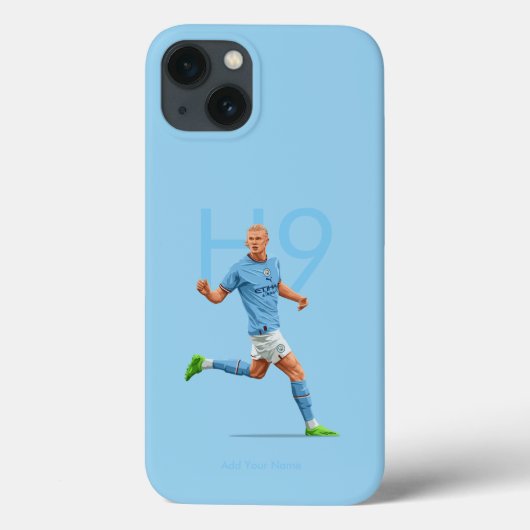 Erling Haaland - Manchester City | Add your name Case-Mate iPhoneケース (裏面)
