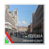 ERM008 FERRARA, Emilia Romagna，イタリア， タイル (正面)