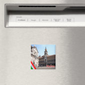 ERM010 MODENA、市庁舎と大聖堂、冷蔵庫 マグネット (インサイチュ (食洗機))