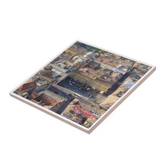 ERM011 PARMA, Aerial View,イタリア, タイル (側面)