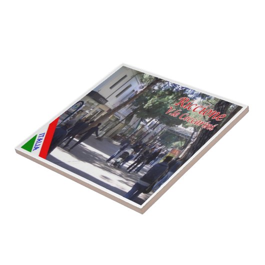ERM022 RICCIONE, Viale Ceccarini，イタリア， タイル (側面)
