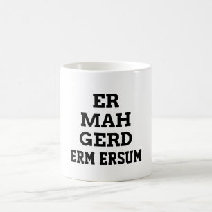 Ermahgerdのマグ コーヒーマグカップ