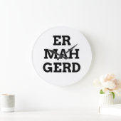Ermahgerdの柱時計 ラージ壁時計 (ホーム)