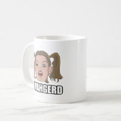Ermahgerd コーヒーマグカップ (正面左)