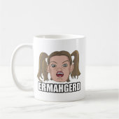Ermahgerd コーヒーマグカップ (左)
