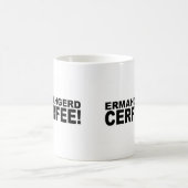 Ermahgerd Cerfee! コーヒーマグカップ (中央)