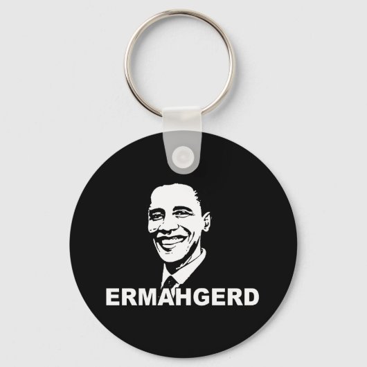 ERMAHGERD OBAMA.png キーホルダー (正面)