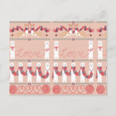 Erminesポストカードからの愛 ポストカード (正面)