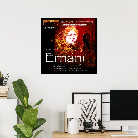 ernani_poster 2 ポスター (ホームオフィス)