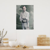 Ernest Renshaw – テニスプレーヤー ポスター (キッチン)