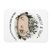 Ernest & Tulip Maganet – ジャグリングデイジー マグネット (横)