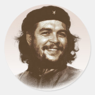 Ernesto Che Guevaraのスマイル ラウンドシール