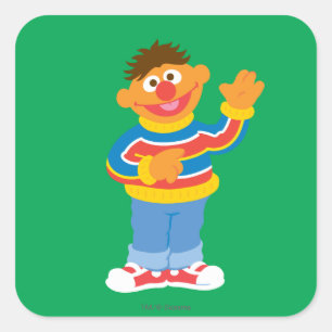 Ernieのグラフィック スクエアシール