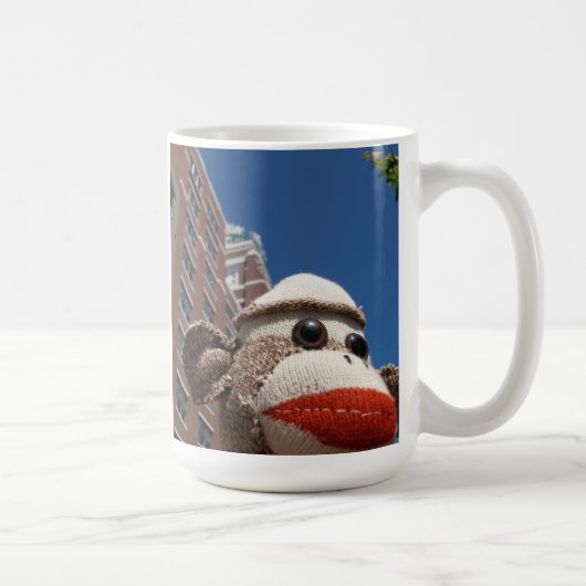 Ernieソックス猿のマグ コーヒーマグカップ (右)