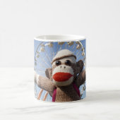 Ernieソックス猿のマグ コーヒーマグカップ (中央)