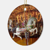 Ernieソックス猿の回転木馬の円形のオーナメント セラミックオーナメント (左)