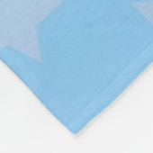 Ernie Smiling Face with Halo | Add Your Name フリースブランケット (角)