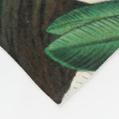 Ernst Haeckelによるゴージャスなアートハミングバード フリースブランケット (角)