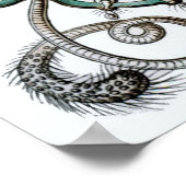 Ernst Haeckelポスター～ナルコメドゥサイ ポスター (角)