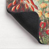 Ernst Haeckel著、Muscinae Laubmooseのコケ マウスパッド (コーナー)