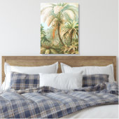 Ernst Haeckel著Filicinae Laubfarneシダ キャンバスプリント (インサイチュ (寝室))