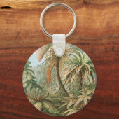 Ernst Haeckel著Filicinae Laubfarneシダ キーホルダー (正面)