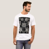 Ernst Haeckel - Acanthophracta T-shirt Tシャツ (正面フル)
